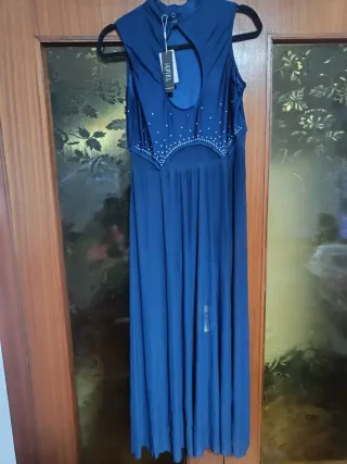 Vestido de Baile Lírico Moderno iEFiEL Azul