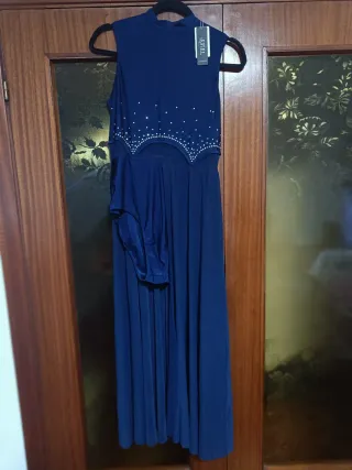Vestido de Baile Lírico Moderno iEFiEL Azul