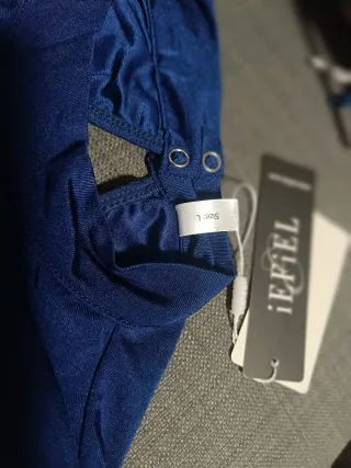 Vestido de Baile Lírico Moderno iEFiEL Azul