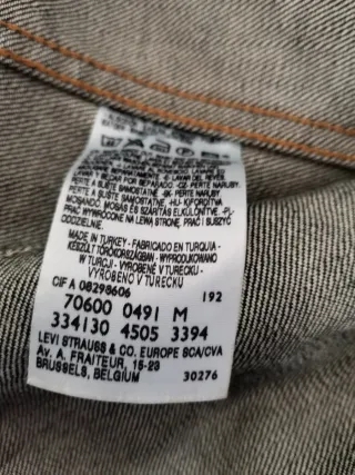 Cazadora Levi's 70600 Vintage Rara