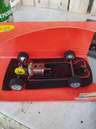 Coche Slot Nissan Negro