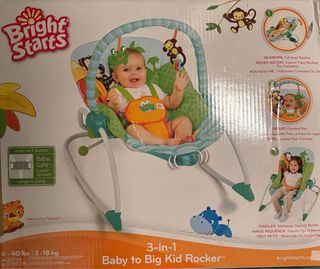 Hamaca Bright Starts 3-en-1 Bebé a Niño Grande