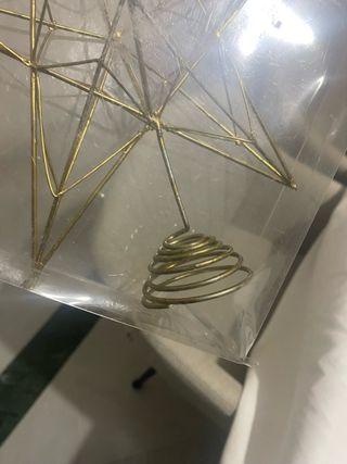 Estrella Decorativa para Árbol de Navidad Dorada