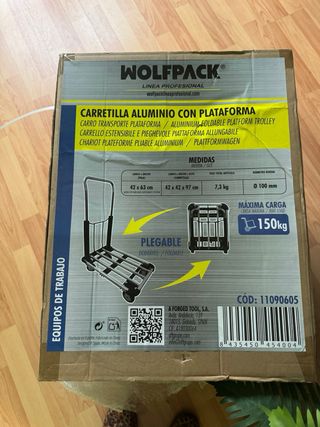 Carretilla Plegable Aluminio/Acero