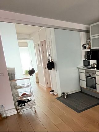 Puerta corredera cristal templado