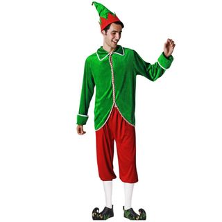 Disfraz Elfo Navidad Hombre Talla Única S/M