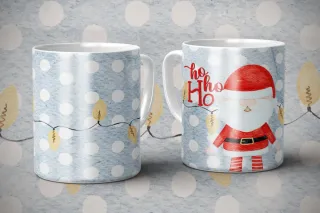 Tazas Navideñas Santa Claus