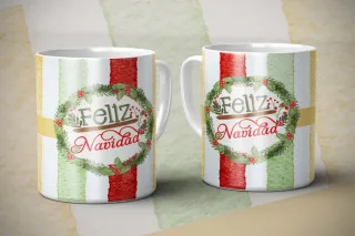 Tazas Navideñas Santa Claus