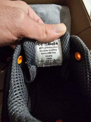 Scarpe antinfortunistiche Beta punta acciaio