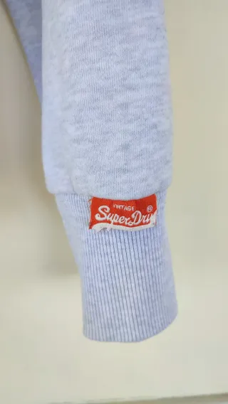 Sudadera Superdry Vintage T-S Gris