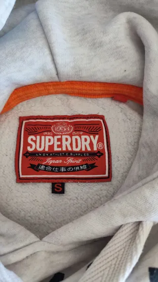 Sudadera Superdry Vintage T-S Gris