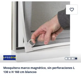 Mosquitera Marco Magnético Sin Perforaciones