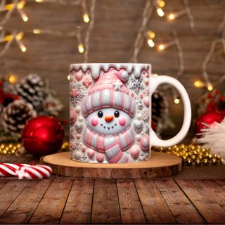 Taza cerámica Navidad Stitch