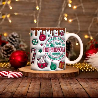 Taza cerámica Navidad Stitch