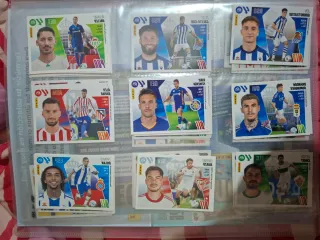 Cromos La Liga Española ordinarios y exclusivos