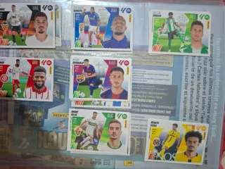 Cromos La Liga Española ordinarios y exclusivos