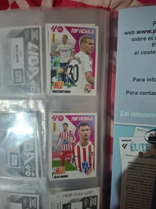 Cromos La Liga Española ordinarios y exclusivos