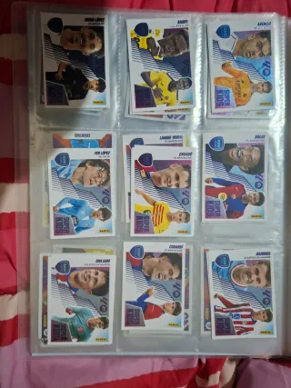 Cromos La Liga Española ordinarios y exclusivos