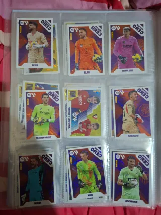 Cromos La Liga Española ordinarios y exclusivos