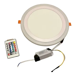 Plafón standar LED RGB Blanco