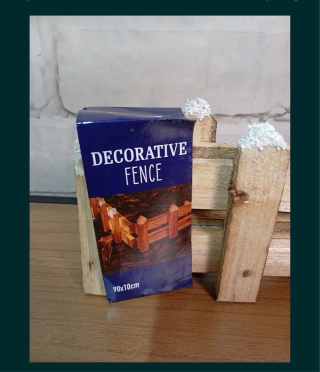 Valla decorativa Belén 90x10cm