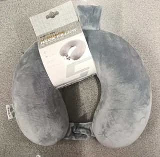 Almohada de viaje Cap-in gris