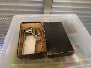 Máquina antigua de cortar pelo Sta-Neet