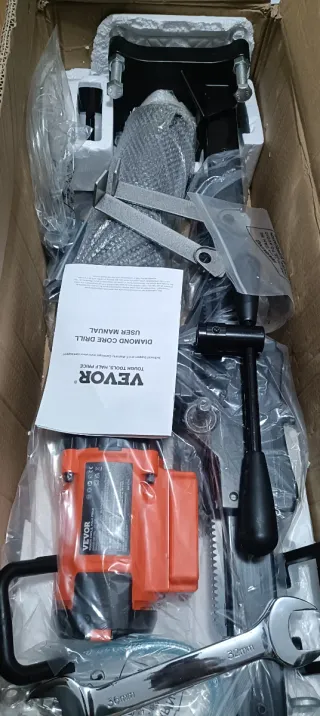 Perforadora de Concreto Taladro Diamante VEVOR