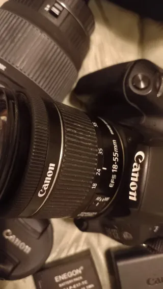 Equipo fotográfico Canon EOS200 y Zoom SIGMA