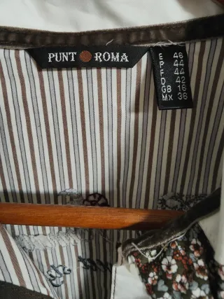 Camisa Punt Roma manga larga rayas