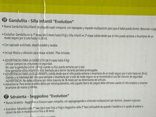 Hamaca / Silla infantil Jane Evolution