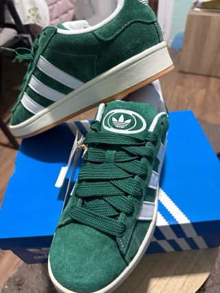 Zapatillas Adidas Campus Verde Talla 42 2/3
