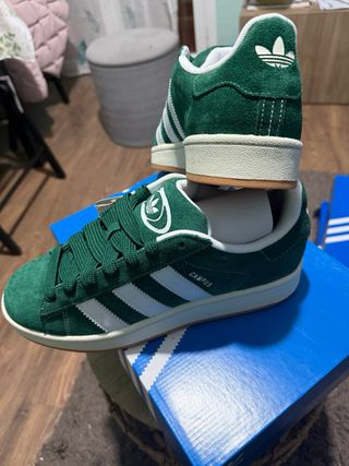 Zapatillas Adidas Campus Verde Talla 42 2/3