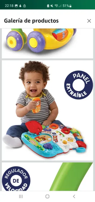 Andador correpasillos Vtech bebé