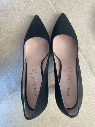 Zapatos de tacón Daniela Vega negros