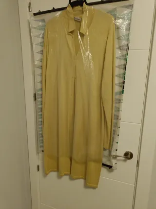 Vestido de punto y chaqueta a juego