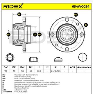 Cojinete de rueda/rodamiento
