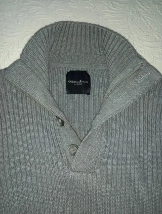 Maglione Guess Uomo Grigio
