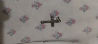 Colgante Cruz Cristiana Plata