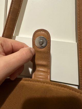 Bolso bandolera mujer marrón