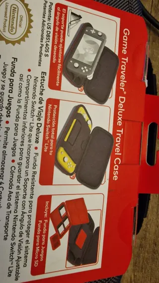 Custodia da viaggio Deluxe per Nintendo Switch Lite