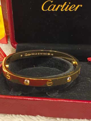 Pulsera Cartier Love Oro