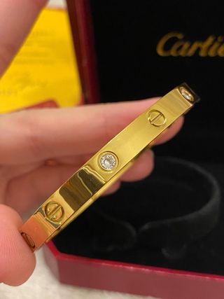 Pulsera Cartier Love Oro