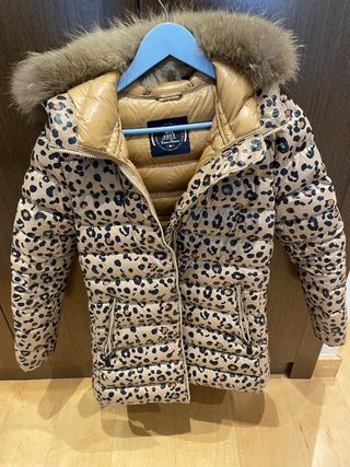 Plumas Jott Leopardo Beige Multicolor