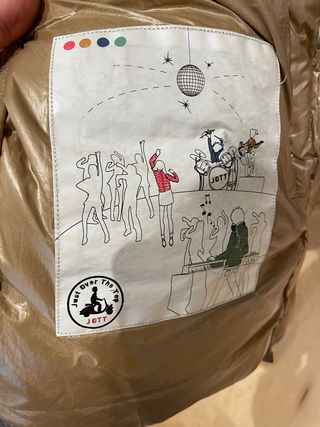 Plumas Jott Leopardo Beige Multicolor