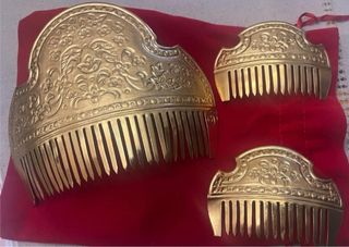 Aderezos y Peinetas Fallera Niña Dorados