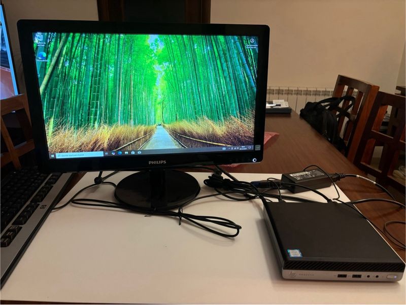 HP ProDesk 400 G3 Mini PC & Monitor Philips 19,5” afbeelding 8