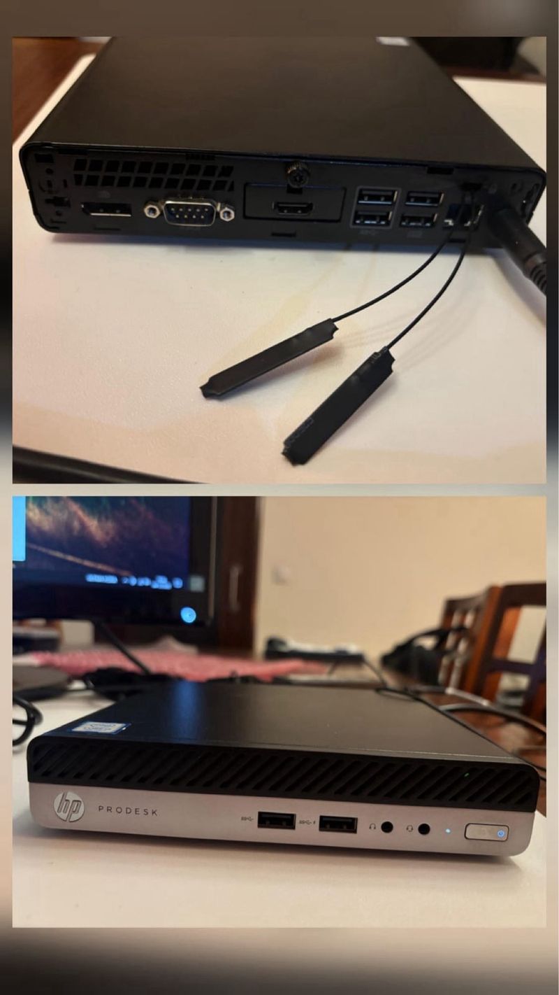 HP ProDesk 400 G3 Mini PC & Monitor Philips 19,5” afbeelding 5