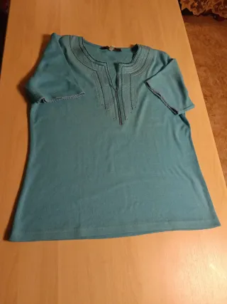 Camiseta Cleopatra Azul