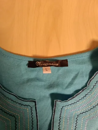 Camiseta Cleopatra Azul